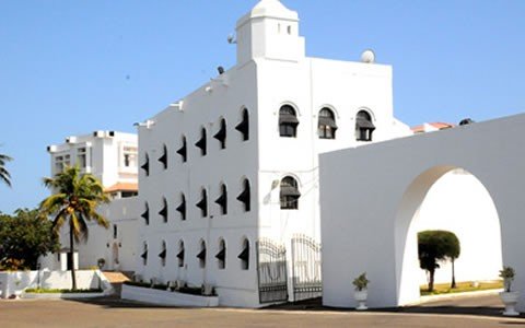 Photograph of Osu Castle (Christiansborg Castle)